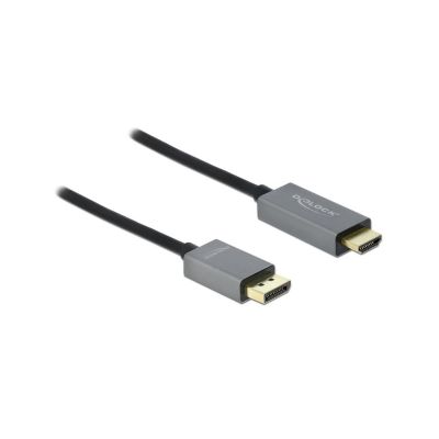 4. DeLOCK Active DisplayPort 1.4 to HDMI Cable 4K 60 Hz (HDR), 2 m