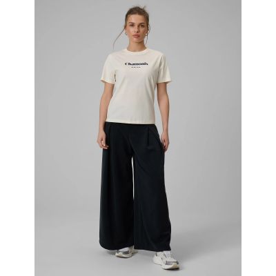 3. Women's loose T-shirt with print 4F 4FRAW25TTSHF3409-12S