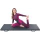 2. FOLDABLE GYMNASTIC MATTRESS 180x60x5CM GREY ENERO FIT