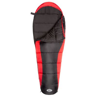 15. NILS CAMP NC2012 sleeping bag black and red