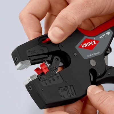 7. KNIPEX 12 72 190 Insulation Stripping Pliers