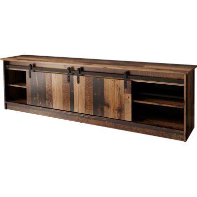 2. TV cabinet GRANERO 200x56.7x35 old wood