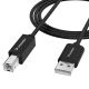 Wozinsky WKDDY3S USB-B - USB-A 480Mb/s Cable 2m - Black