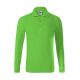 2. Malfini Pique Polo LS Jr polo shirt MLI-24192 green apple