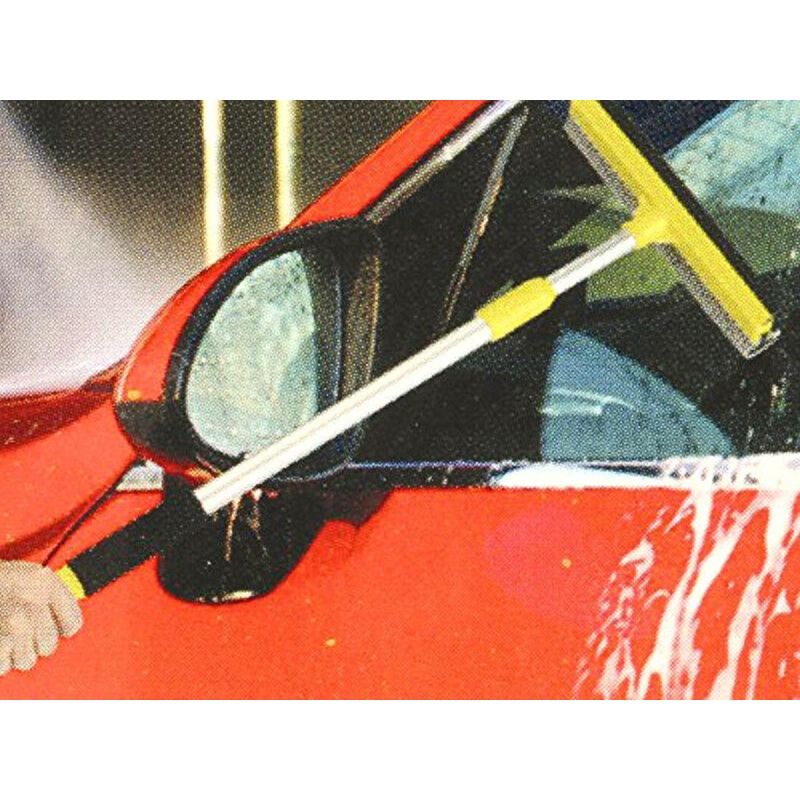 11. DUNLOP WINDOW AND MIRROR WATER WIPER WITH ADJUSTABLE HANDLE 43-68CM