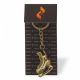2. Sportrebel Skate SILVER steel keychain