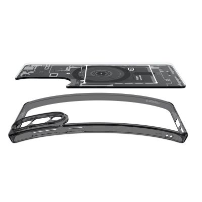 6. Spigen Ultra Hybrid Mag Case with MagSafe for Samsung Galaxy S25 Edge with Print - Black