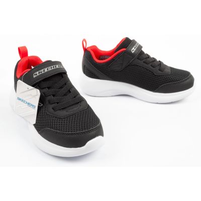 7. Skechers Selectors children's sports shoes, lightweight, fashionable, black
