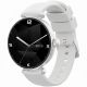 2. Smartwatch Gravity Silver White 2 Straps GT26-8