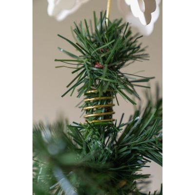 8. CHRISTMAS TREE TOP STAR 30CM PAPER SILVER