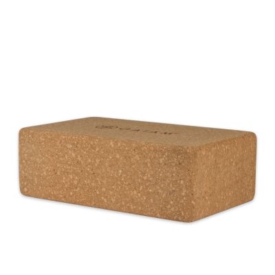 14. GAIAM Cork Yoga Cube 52292