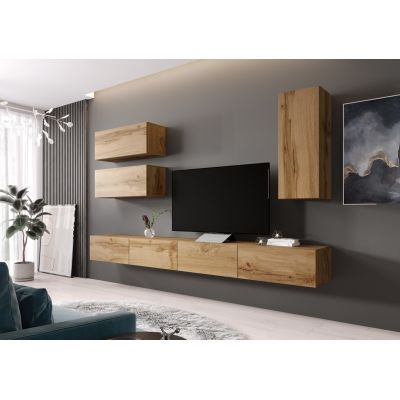 4. VIGO '90' display cabinet, full, 90/35/32, oak, wotan