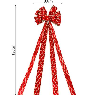 16. CHRISTMAS TREE BOW 33x130CM