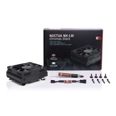 3. NOCTUA NH-L9i CH.BK Intel Low Profile CPU Cooler
