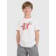 Boy's regular printed T-shirt 4F 4FJRSS25TTSHM2643-11S