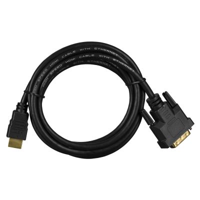 3. Lanberg CA-HDDV-10CC-0018-BK cable (HDMI M - DVI-D (18+1) M; 1.8m; black)