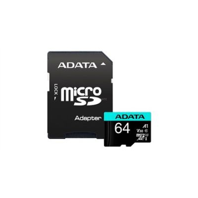2. ADATA Premier Pro 64 GB MicroSDXC UHS-I Class 10