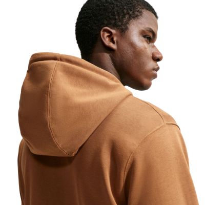 4. Nike Club FT PO Hoodie Men's Light Brown FN3866 270