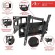 7. ART AR-51 TV wall mount (Swivel, wall-mounted, tiltable - 60"; max. 50kg)