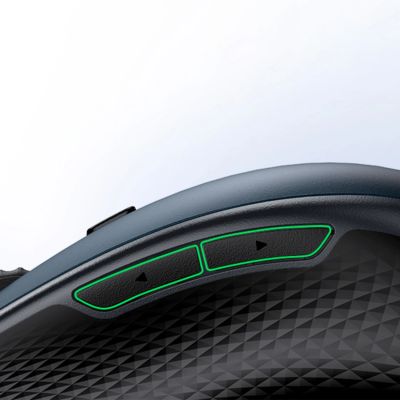 8. Ugreen MU101 ergonomic wireless mouse Bluetooth 2.4 GHz - blue