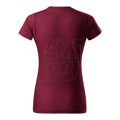 4. Women's Basic T-shirt (garnet)