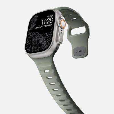 5. Nomad Sport Band Gray Rubber