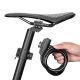 7. Wozinsky WPB-01R Portable Bike Lock with Anti-Theft Cable and 2 Keys for Electric Bikes and Motorcycles - Black