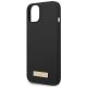 6. Guess GUHMP14MSBPLK iPhone 14 Plus 6.7" black/black hard case Silicone Logo Plate MagSafe