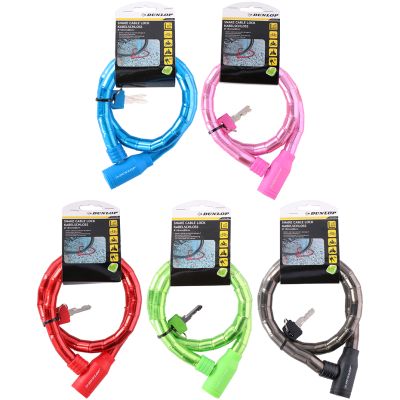 4. Dunlop cable lock bicycle lock D18mm 80 cm ST 5ass 63749