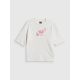 5. Women's regular printed T-shirt 4F 4FRSS26TTSHF3704-11S