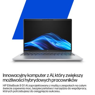 13. HP EliteBook 8 G1i AI PC Intel Core Ultra 5 225U Laptop 40.6 cm (16") WUXGA 32 GB DDR5-SDRAM 512 GB SSD Wi-Fi 6E (802.11ax) Windows 11 Pro Silver