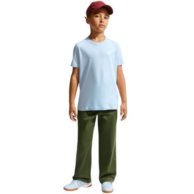 8. Nike Sportswear Kids' T-Shirt Light Blue FZ5177 407