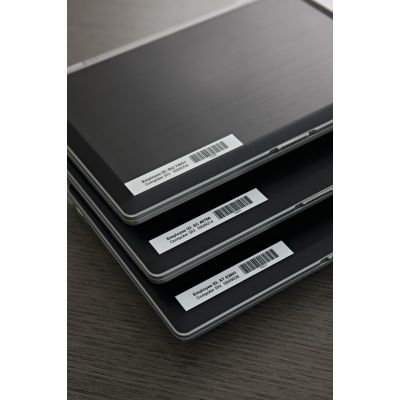 6. Dymo D1 tape - 12mm x 7m black/white