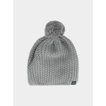 Men's winter hat with pompom 4F 4FWAW24ACAPM461-25S