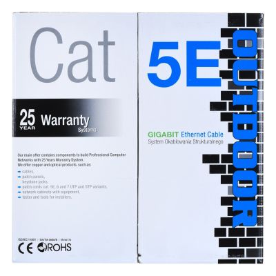 3. ALANTEC U/UTP network cable cat.5e PE OUTDOOR DRY 305m