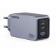 2. Ugreen Nexode Pro EU 3-Port GaN PD Fast Charger With USB-C Cable Universal Black, Gray AC Fast Charging Internal