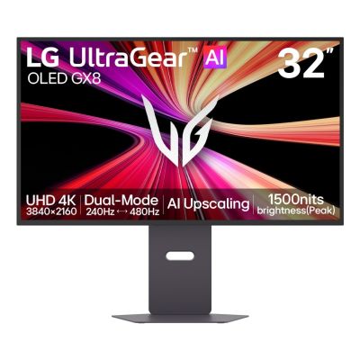 LG 32GX870B-B.AEU Computer Monitor 81.3 cm (32") 3840 x 2160 px 4K Ultra HD OLED Black
