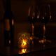 12. MINI DECORATIVE LAMP 6 CM AMBER WARM WHITE 1 LED