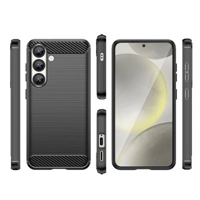 3. Carbon Case Flexible Silicone for Nothing Phone (3a) Pro - Black