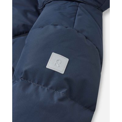 14. Reima Down Jacket. Paimio Navy Age 3 Junior Unisex Waterproof Navy Blue (5100282A-6980)