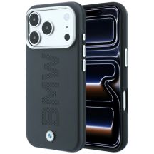 BMW Sign Centered Deboss MagSafe Case for iPhone 18 Pro Max / 17 Pro Max - Gray