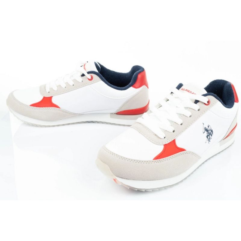 9. US Polo ASSN. M UP21M48062-WHI-RED01 Sports Shoes