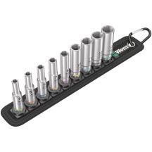 1/4'' long impact socket set 5-13MM, 9 PCS.