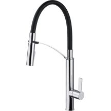 Deante Gerbera BGBB720 free-standing kitchen tap, black