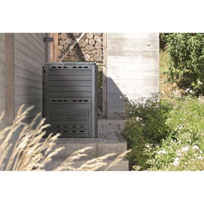 4. COMPOGREEN WOODY 280L PROPERPLAST GARDEN COMPOST BIN