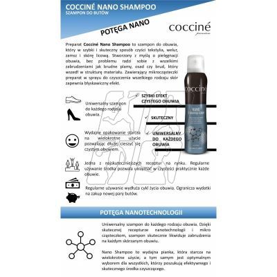 4. Coccine DA0277 cleaning foam for leather and textiles