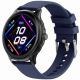 2. GRAVITY GT12-2 Women's Smartwatch Navy Blue Silicone Strap + Black Bracelet