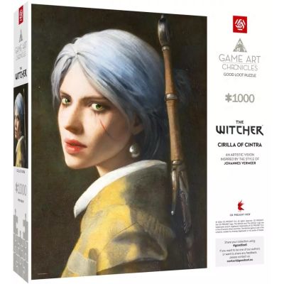 3. Good Loot Game Art Chronicles: The Witcher – Old Master’s Prophecy, 1000-Piece Puzzle