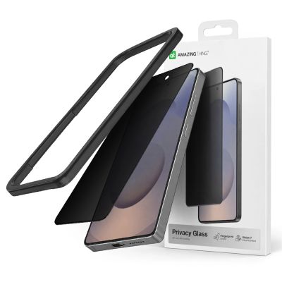 7. AmazingThing TITAN Vision 7 Matte Privacy Tempered Glass for Samsung S26 Ultra