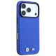 4. BMW M Carbon Printed Ring MagSafe Case for iPhone 17 Pro Max / 18 Pro Max - Blue